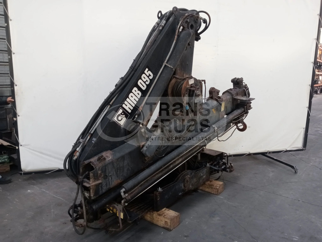 Grúa hidráulica Hiab 095-3 - ونش كرين: صورة 3 Grúa hidráulica Hiab 095-3 - ونش كرين: صورة 3