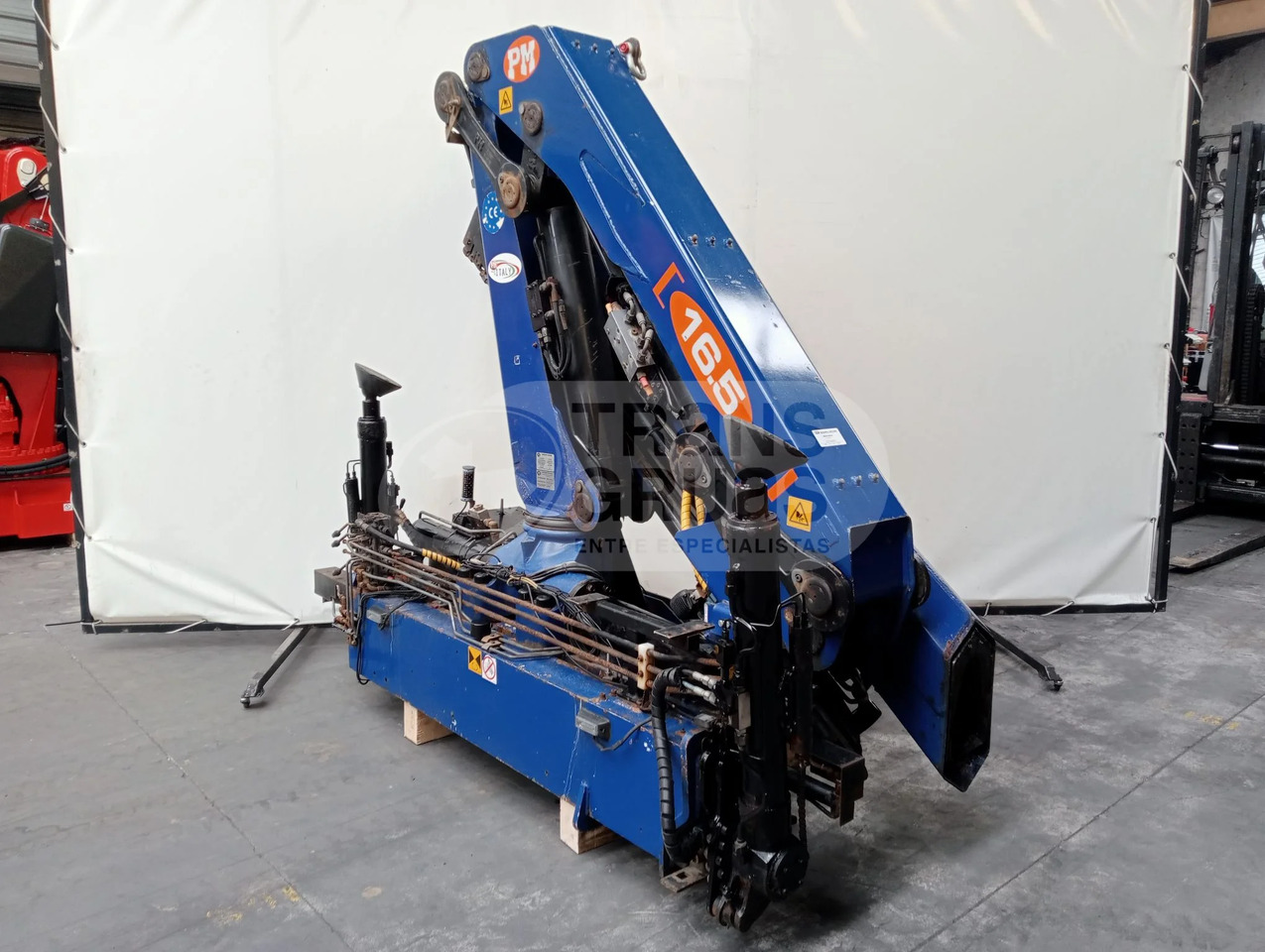 Grúa hidráulica PM 16524 - ونش كرين: صورة 4 Grúa hidráulica PM 16524 - ونش كرين: صورة 4