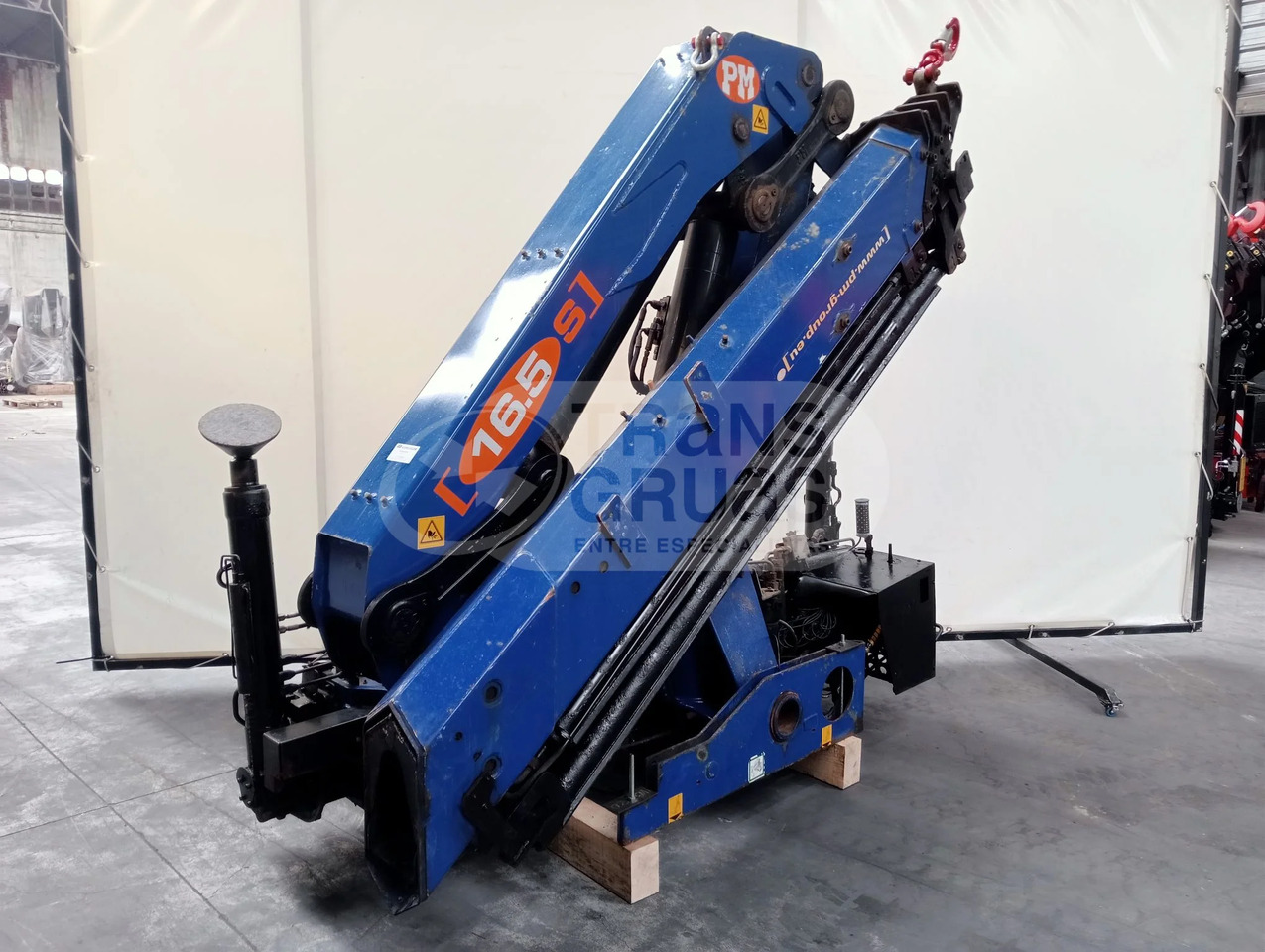 Grúa hidráulica PM 16524 - ونش كرين: صورة 3 Grúa hidráulica PM 16524 - ونش كرين: صورة 3