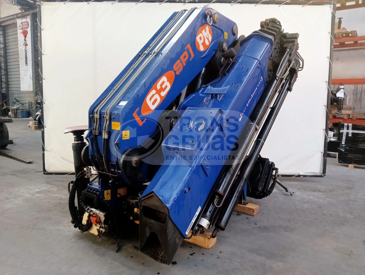 Grúa hidráulica PM 63 - ونش كرين: صورة 1 Grúa hidráulica PM 63 - ونش كرين: صورة 1