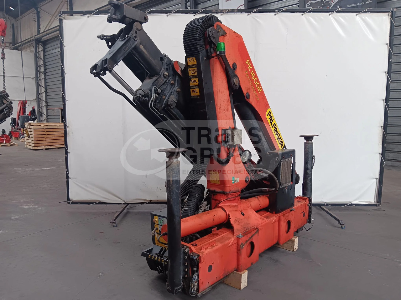 Grúa hidráulica Palfinger PK 16002 - ونش كرين: صورة 3 Grúa hidráulica Palfinger PK 16002 - ونش كرين: صورة 3