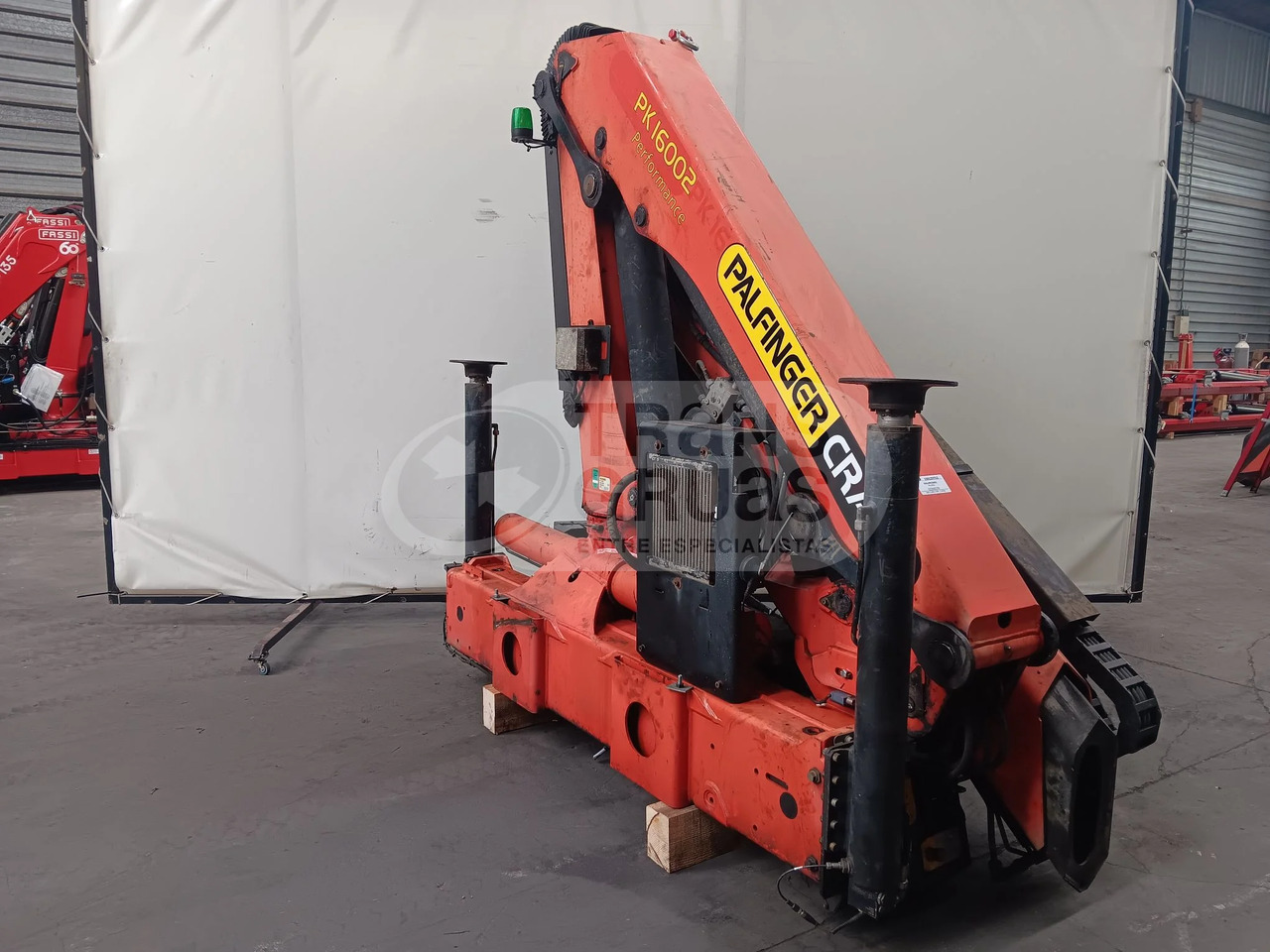 Grúa hidráulica Palfinger PK 16002 - ونش كرين: صورة 2 Grúa hidráulica Palfinger PK 16002 - ونش كرين: صورة 2