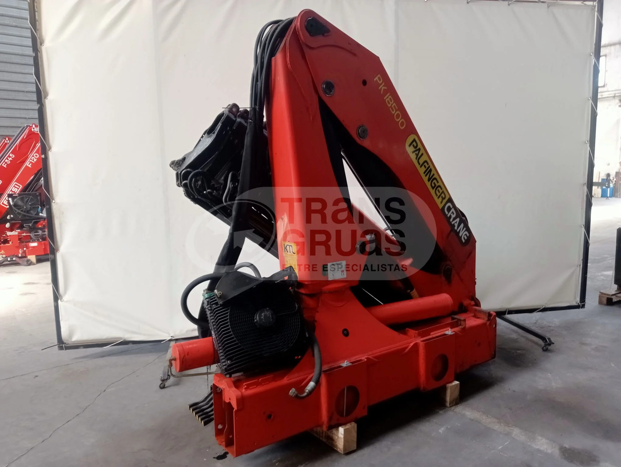 Grúa hidráulica Palfinger PK 18500 - ونش كرين: صورة 3 Grúa hidráulica Palfinger PK 18500 - ونش كرين: صورة 3