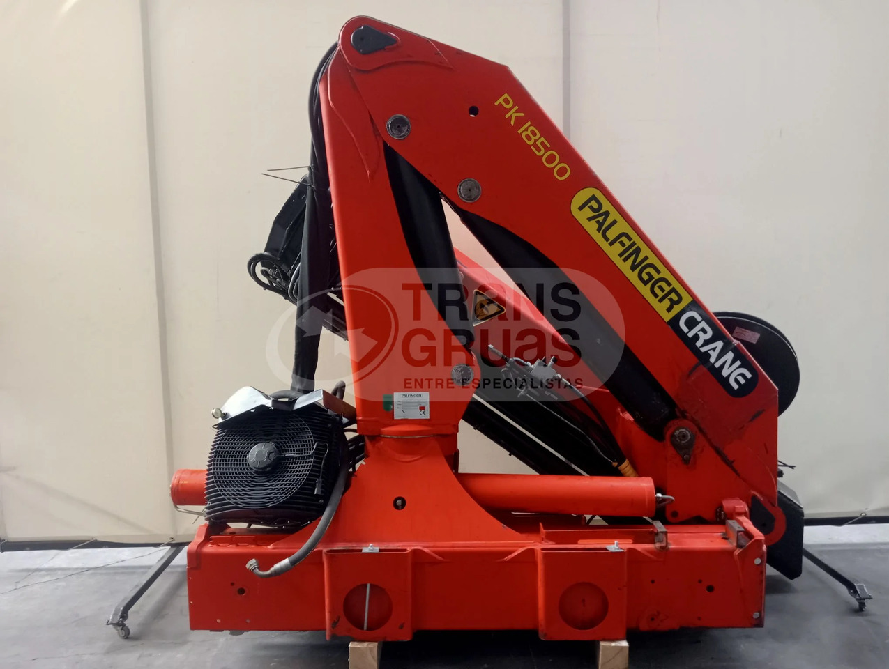 Grúa hidráulica Palfinger PK 18500 - ونش كرين: صورة 4 Grúa hidráulica Palfinger PK 18500 - ونش كرين: صورة 4
