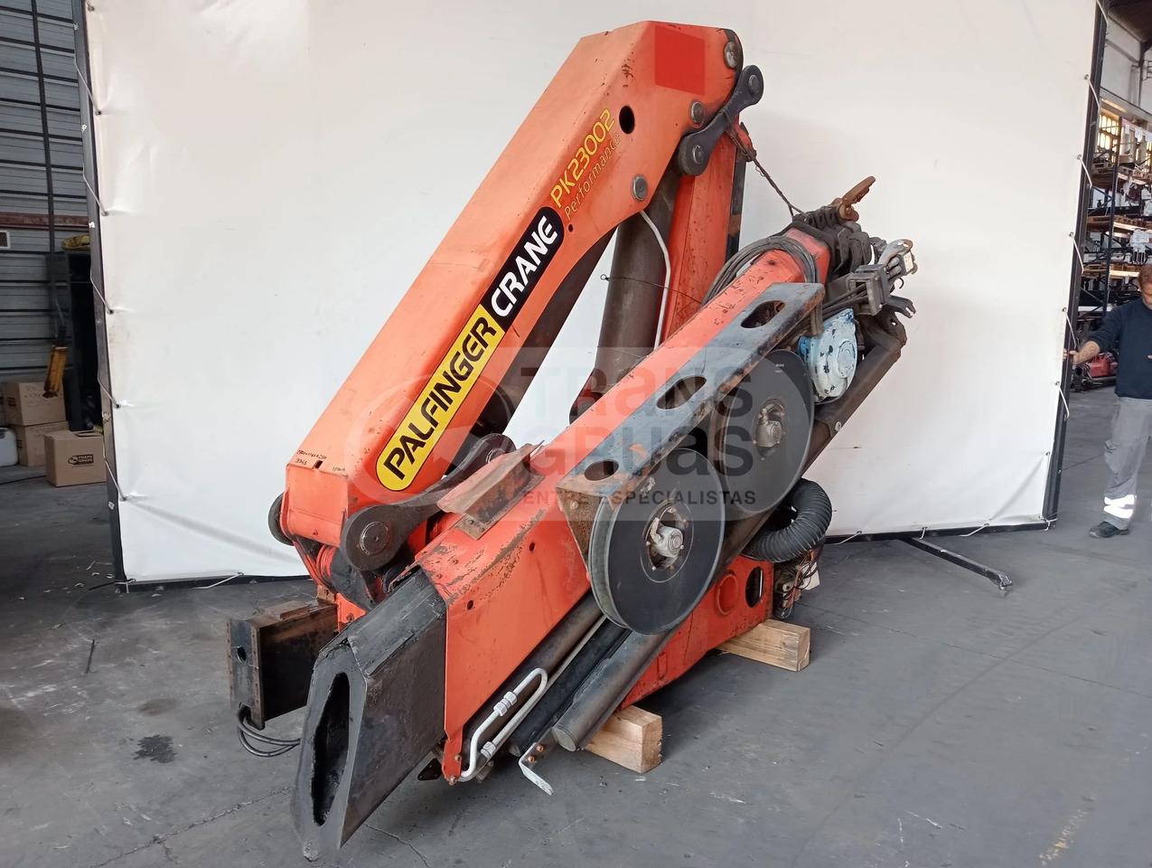 Grúa hidráulica Palfinger PK 23002 - ونش كرين: صورة 3 Grúa hidráulica Palfinger PK 23002 - ونش كرين: صورة 3