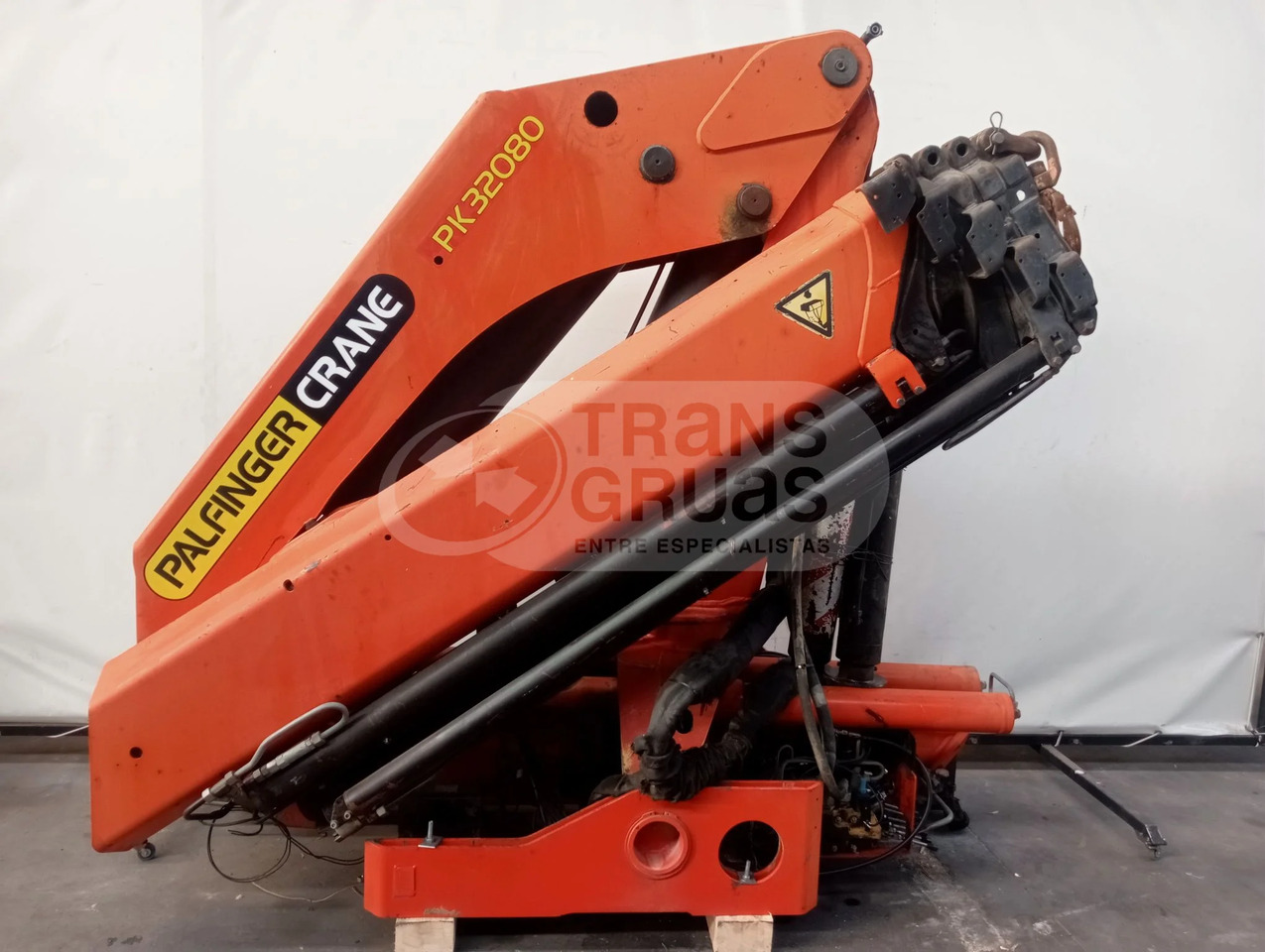 Grúa hidráulica Palfinger PK 32080 - ونش كرين: صورة 1 Grúa hidráulica Palfinger PK 32080 - ونش كرين: صورة 1