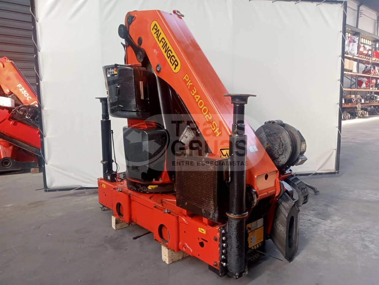 Grúa hidráulica Palfinger PK 34002 SH - ونش كرين: صورة 2 Grúa hidráulica Palfinger PK 34002 SH - ونش كرين: صورة 2