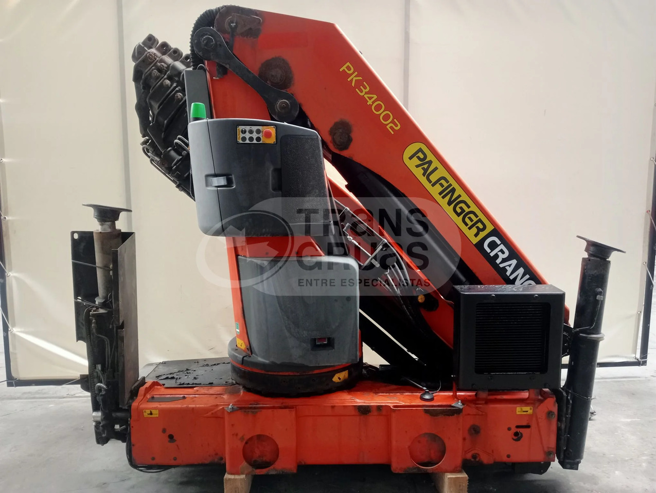 Grúa hidráulica Palfinger PK 34002 SH - ونش كرين: صورة 1 Grúa hidráulica Palfinger PK 34002 SH - ونش كرين: صورة 1