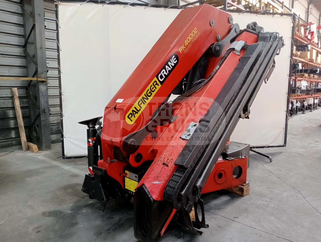 Grúa hidráulica palfinger PK 40002 EH - ونش كرين: صورة 4 Grúa hidráulica palfinger PK 40002 EH - ونش كرين: صورة 4