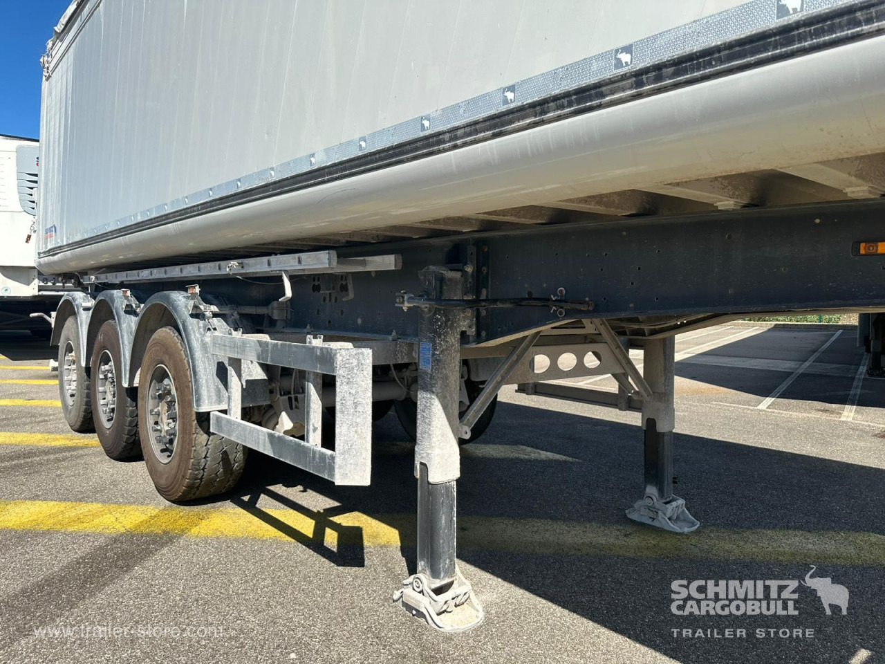 SCHMITZ Tipper Alu-square sided body 39m³ - قلابة نصف مقطورة نصف مقطورة قلابة: صورة 4 SCHMITZ Tipper Alu-square sided body 39m³ - قلابة نصف مقطورة نصف مقطورة قلابة: صورة 4