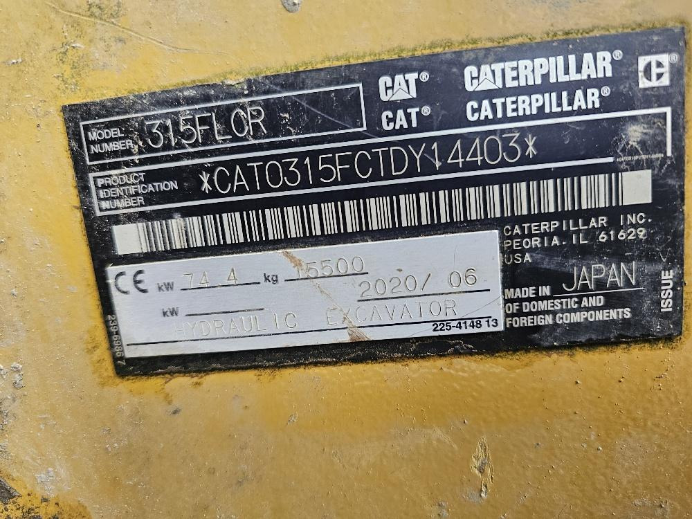 Cat 315 F LCR - حفار زحاف: صورة 5 Cat 315 F LCR - حفار زحاف: صورة 5