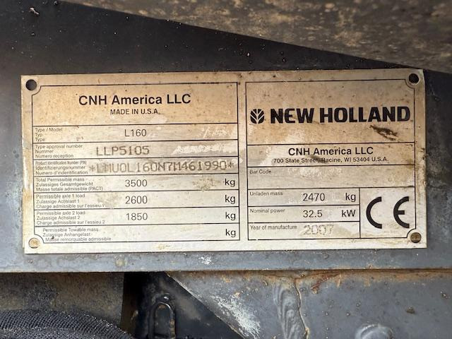 New Holland L 160 - اللودر بعجل: صورة 5 New Holland L 160 - اللودر بعجل: صورة 5