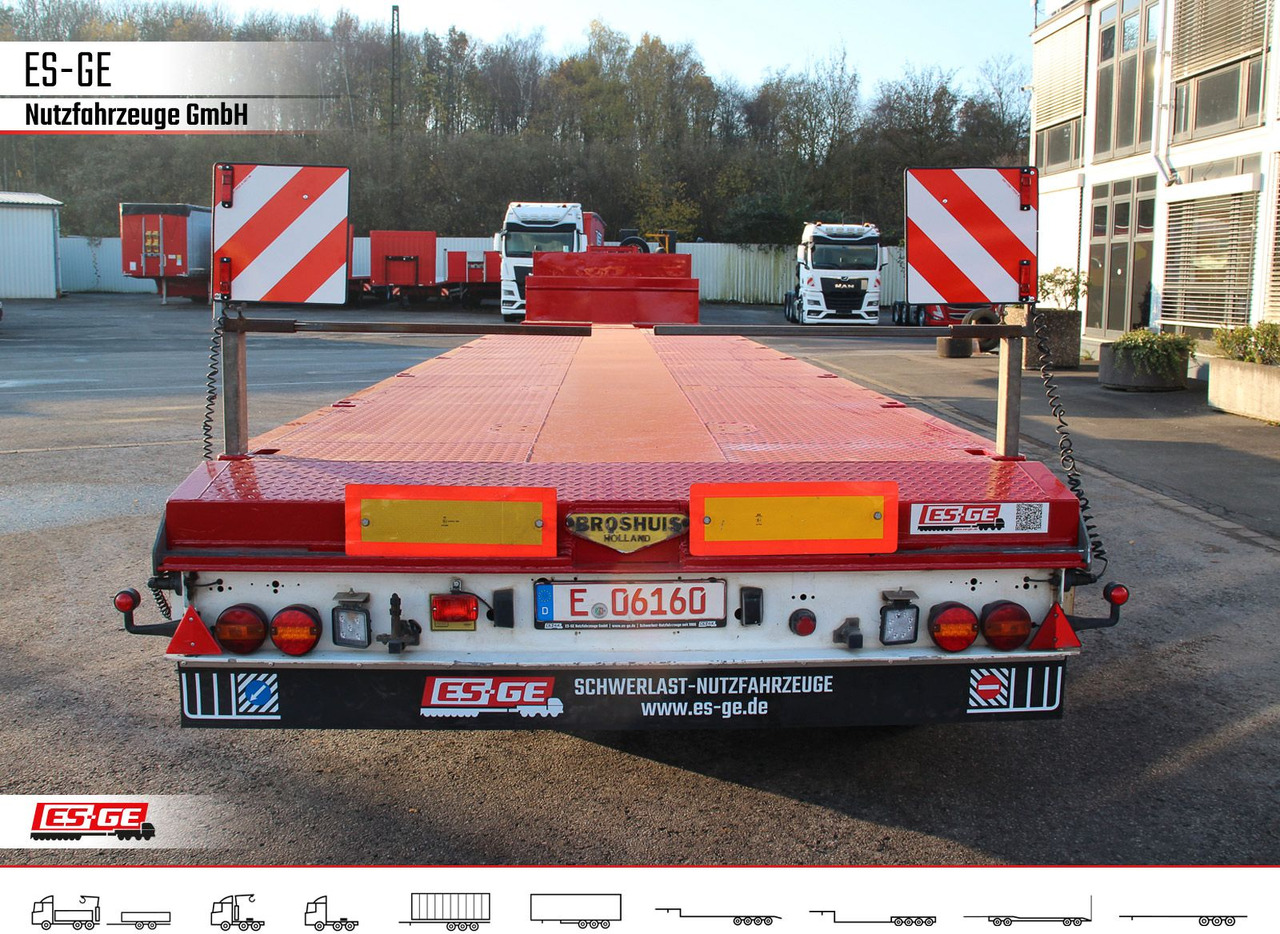 Broshuis 6-Achs-Satteltieflader - teleskopierbar - عربة منخفضة مسطحة نصف مقطورة: صورة 5 Broshuis 6-Achs-Satteltieflader - teleskopierbar - عربة منخفضة مسطحة نصف مقطورة: صورة 5