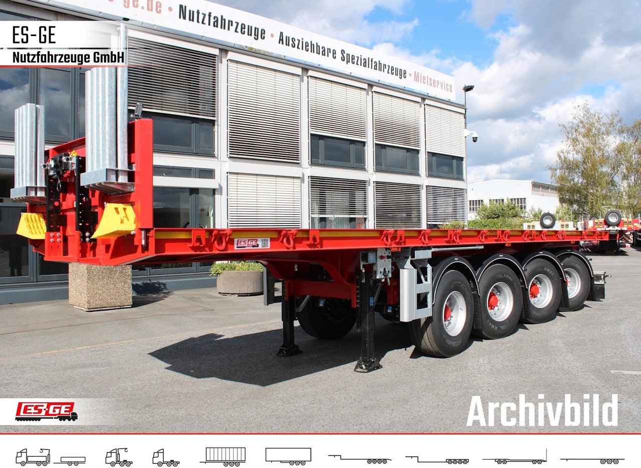 نصف مقطورة مسطحة ES-GE 4-Achs-Ballastauflieger: صورة 7 نصف مقطورة مسطحة ES-GE 4-Achs-Ballastauflieger: صورة 7