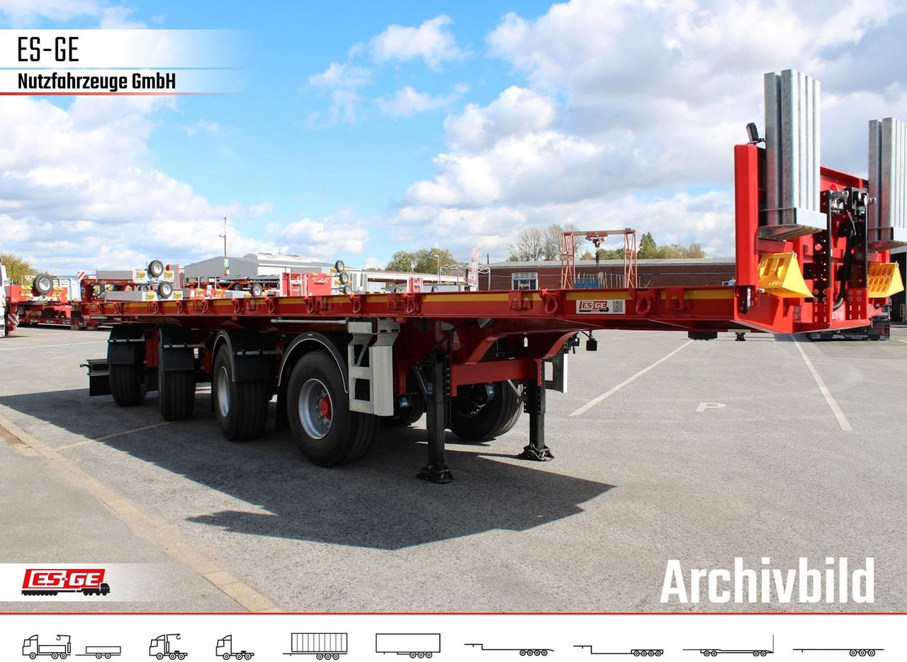 نصف مقطورة مسطحة ES-GE 4-Achs-Ballastauflieger: صورة 9 نصف مقطورة مسطحة ES-GE 4-Achs-Ballastauflieger: صورة 9