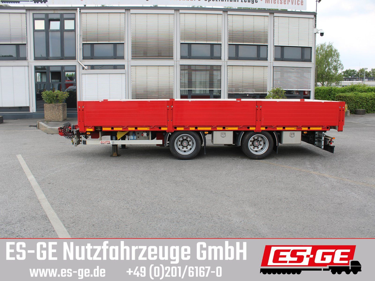 ES-GE Tandemanhänger - Containerverr. - مقطورات مسطحة: صورة 5 ES-GE Tandemanhänger - Containerverr. - مقطورات مسطحة: صورة 5