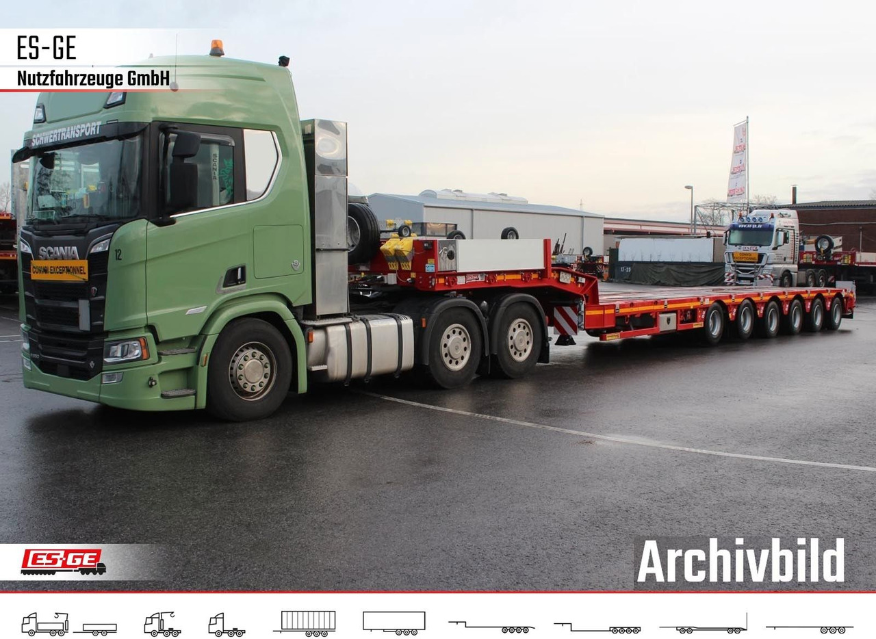 Faymonville 6-Achs Multimax Satteltieflader - hydr. gelenkt - عربة منخفضة مسطحة نصف مقطورة: صورة 2 Faymonville 6-Achs Multimax Satteltieflader - hydr. gelenkt - عربة منخفضة مسطحة نصف مقطورة: صورة 2