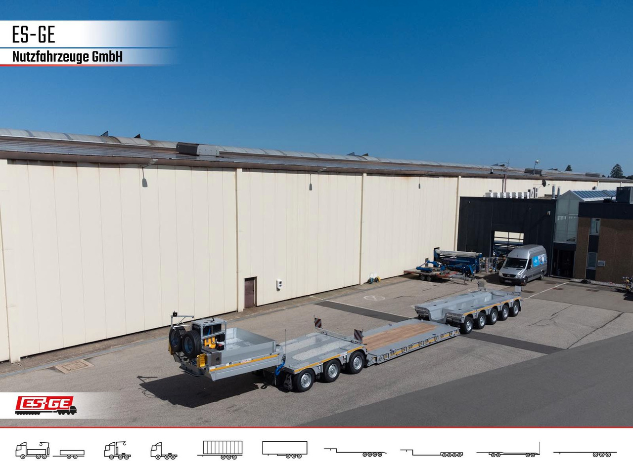 Faymonville MAX Trailer 3+5 Tiefbett Kombination ATX - عربة منخفضة مسطحة نصف مقطورة: صورة 1 Faymonville MAX Trailer 3+5 Tiefbett Kombination ATX - عربة منخفضة مسطحة نصف مقطورة: صورة 1