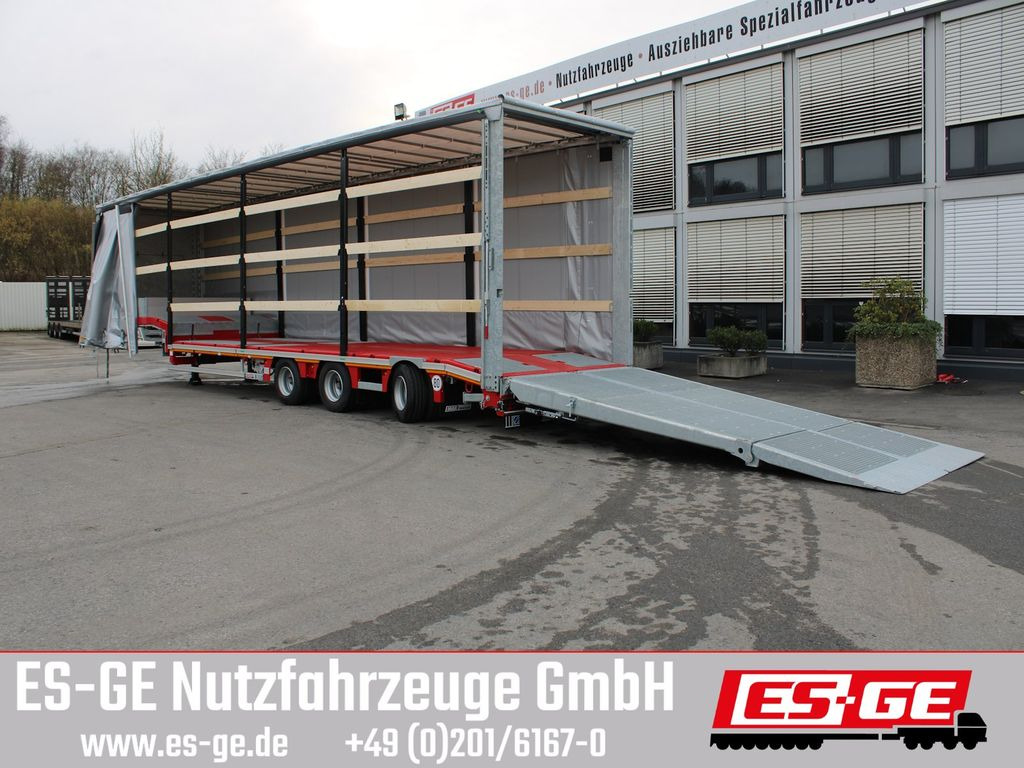 Faymonville MAX Trailer MAX100 Semi-Tieflader 2tlg. Rampen - عربة منخفضة مسطحة نصف مقطورة: صورة 3 Faymonville MAX Trailer MAX100 Semi-Tieflader 2tlg. Rampen - عربة منخفضة مسطحة نصف مقطورة: صورة 3