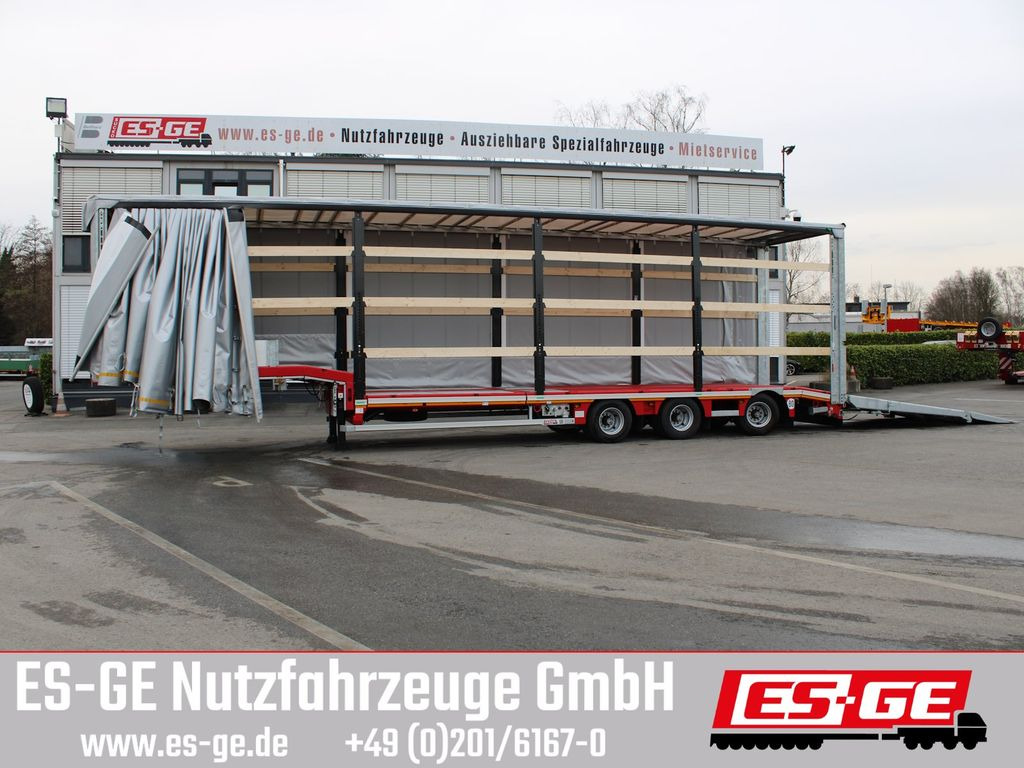 Faymonville MAX Trailer MAX100 Semi-Tieflader 2tlg. Rampen - عربة منخفضة مسطحة نصف مقطورة: صورة 4 Faymonville MAX Trailer MAX100 Semi-Tieflader 2tlg. Rampen - عربة منخفضة مسطحة نصف مقطورة: صورة 4