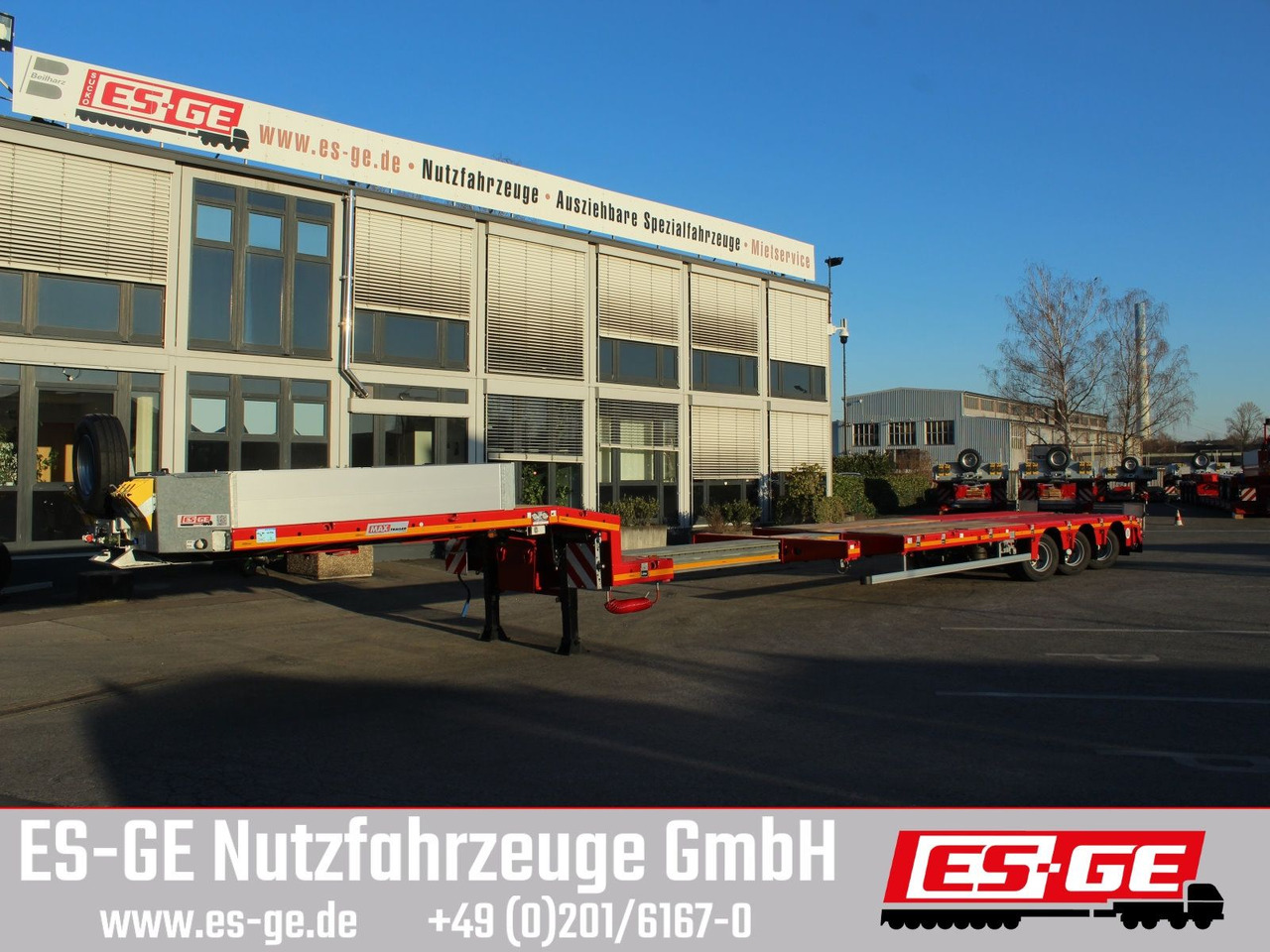 Faymonville MAX Trailer MAX110 Semi-Tieflader - عربة منخفضة مسطحة نصف مقطورة: صورة 2 Faymonville MAX Trailer MAX110 Semi-Tieflader - عربة منخفضة مسطحة نصف مقطورة: صورة 2