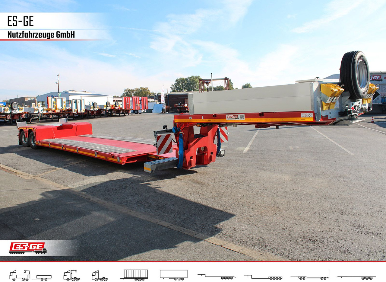 Faymonville MAX Trailer MAX510 Tiefbett 2x10 t - عربة منخفضة مسطحة نصف مقطورة: صورة 3 Faymonville MAX Trailer MAX510 Tiefbett 2x10 t - عربة منخفضة مسطحة نصف مقطورة: صورة 3