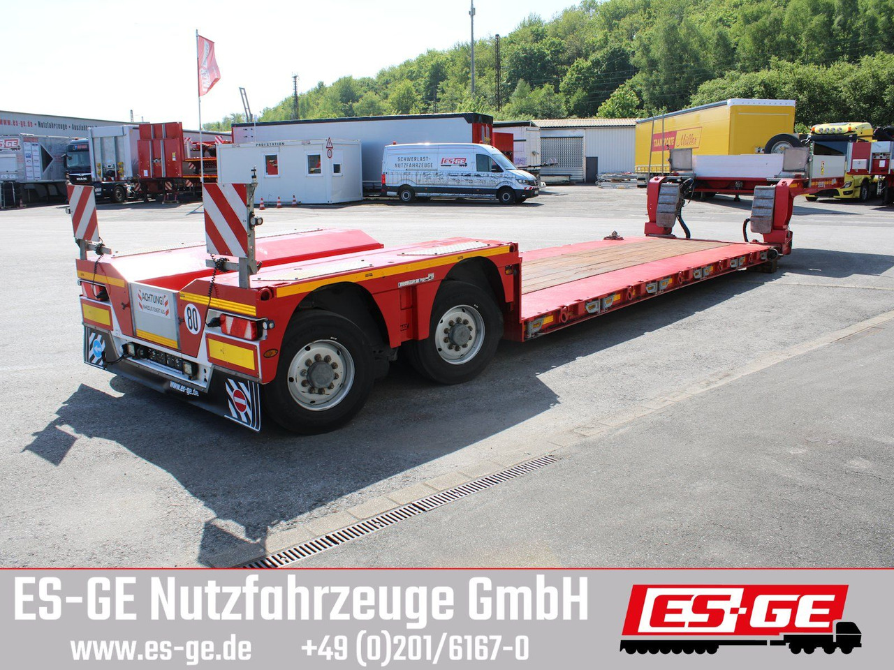 Faymonville MAX Trailer MAX510 Tiefbett 2x12 t PA - عربة منخفضة مسطحة نصف مقطورة: صورة 3 Faymonville MAX Trailer MAX510 Tiefbett 2x12 t PA - عربة منخفضة مسطحة نصف مقطورة: صورة 3
