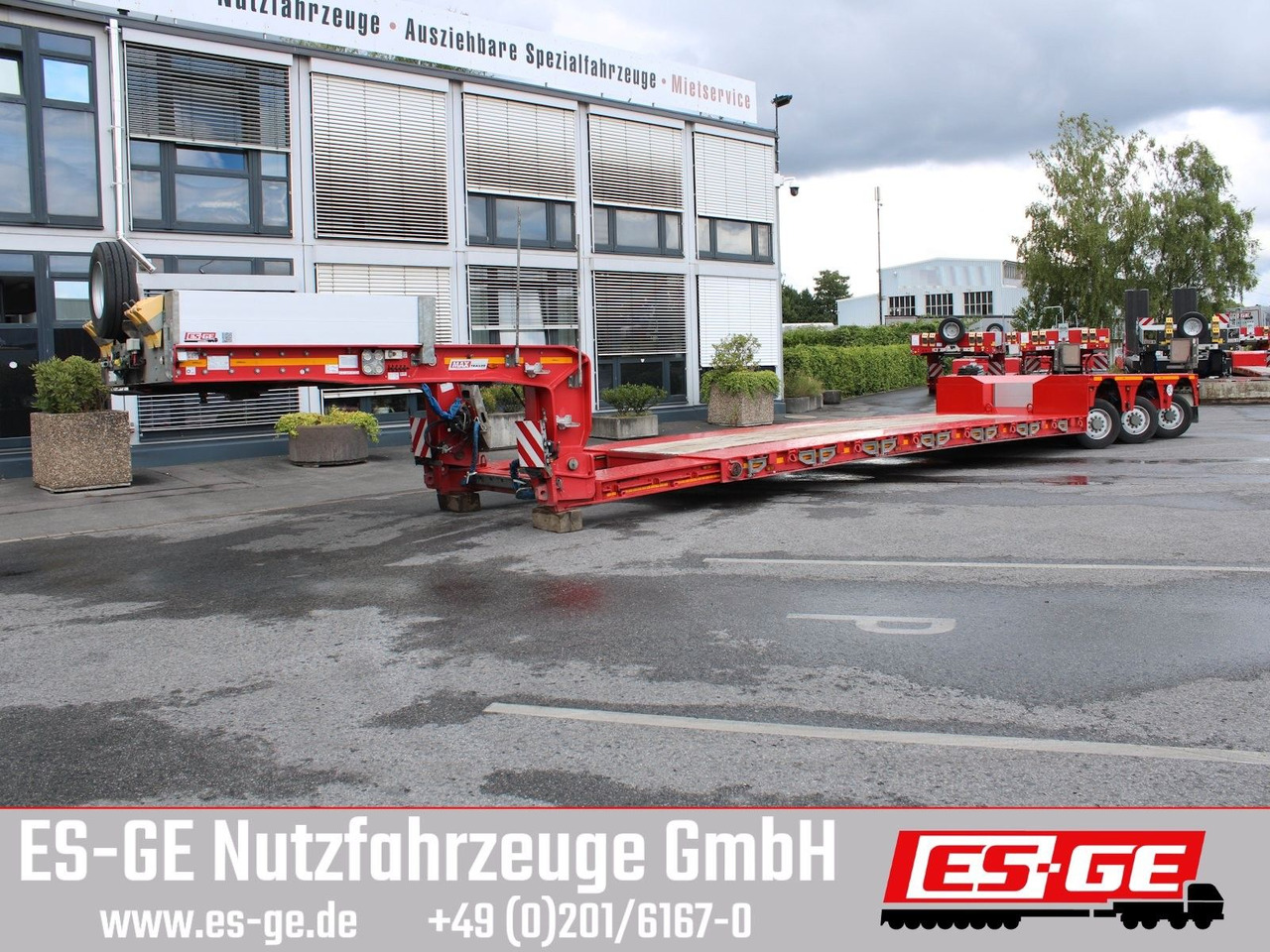 Faymonville MAX Trailer MAX510 Tiefbett 3x12 t PA - عربة منخفضة مسطحة نصف مقطورة: صورة 2 Faymonville MAX Trailer MAX510 Tiefbett 3x12 t PA - عربة منخفضة مسطحة نصف مقطورة: صورة 2