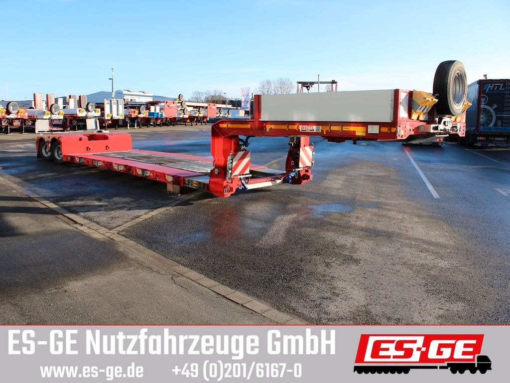 Faymonville Megamax Tiefbett 2x10 t - عربة منخفضة مسطحة نصف مقطورة: صورة 4 Faymonville Megamax Tiefbett 2x10 t - عربة منخفضة مسطحة نصف مقطورة: صورة 4