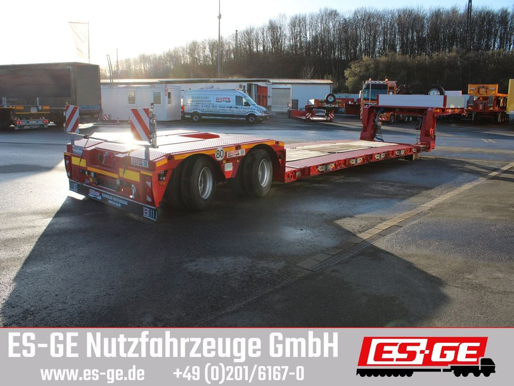 Faymonville Megamax Tiefbett 2x10 t - عربة منخفضة مسطحة نصف مقطورة: صورة 3 Faymonville Megamax Tiefbett 2x10 t - عربة منخفضة مسطحة نصف مقطورة: صورة 3