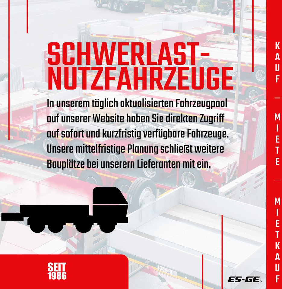 Faymonville Multimax Satteltieflader (1+3) - hydr. gelenkt - عربة منخفضة مسطحة نصف مقطورة: صورة 5 Faymonville Multimax Satteltieflader (1+3) - hydr. gelenkt - عربة منخفضة مسطحة نصف مقطورة: صورة 5
