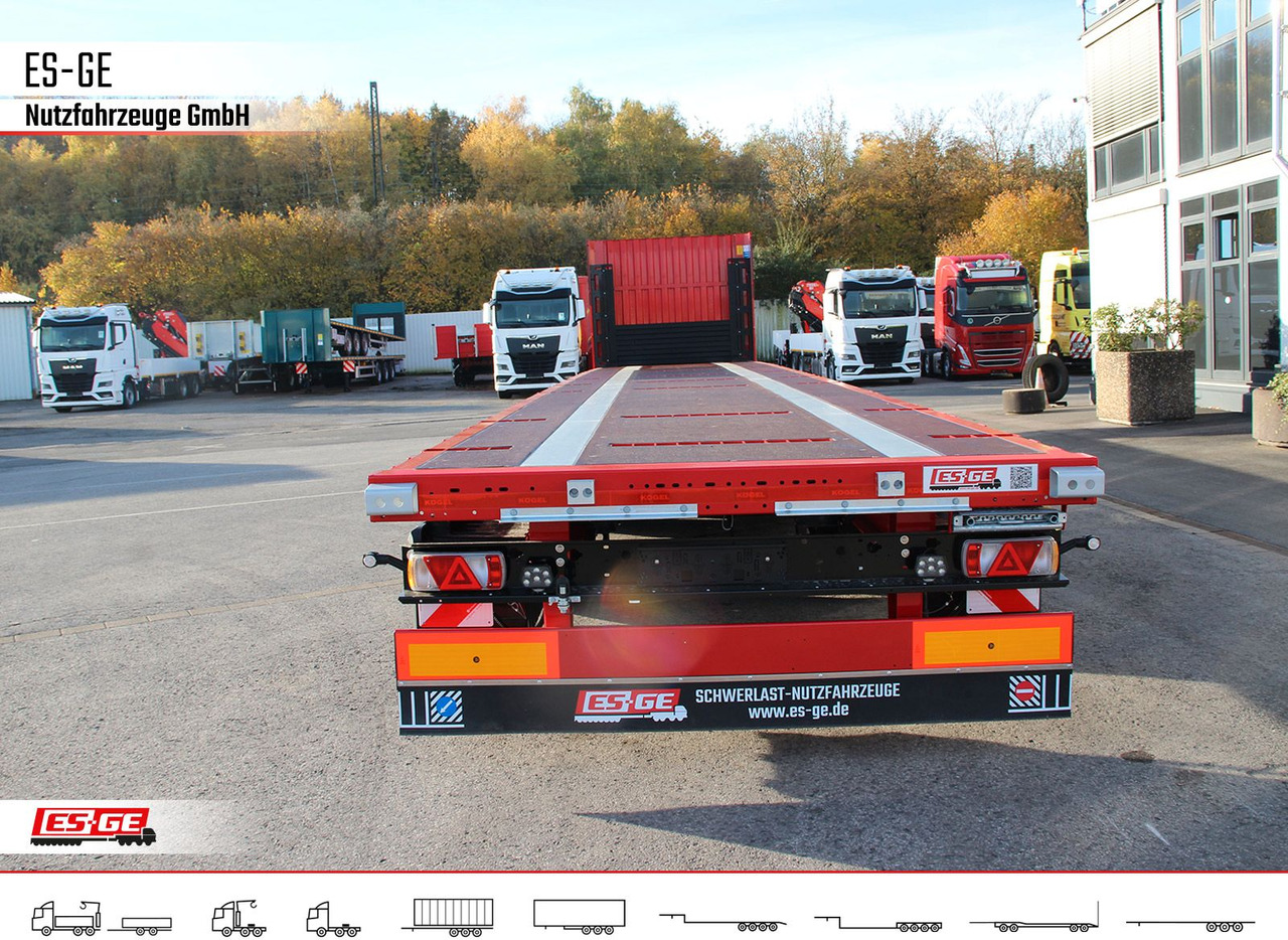 Kögel Multi Chassis. Rungen - نصف مقطورة مسطحة: صورة 4 Kögel Multi Chassis. Rungen - نصف مقطورة مسطحة: صورة 4