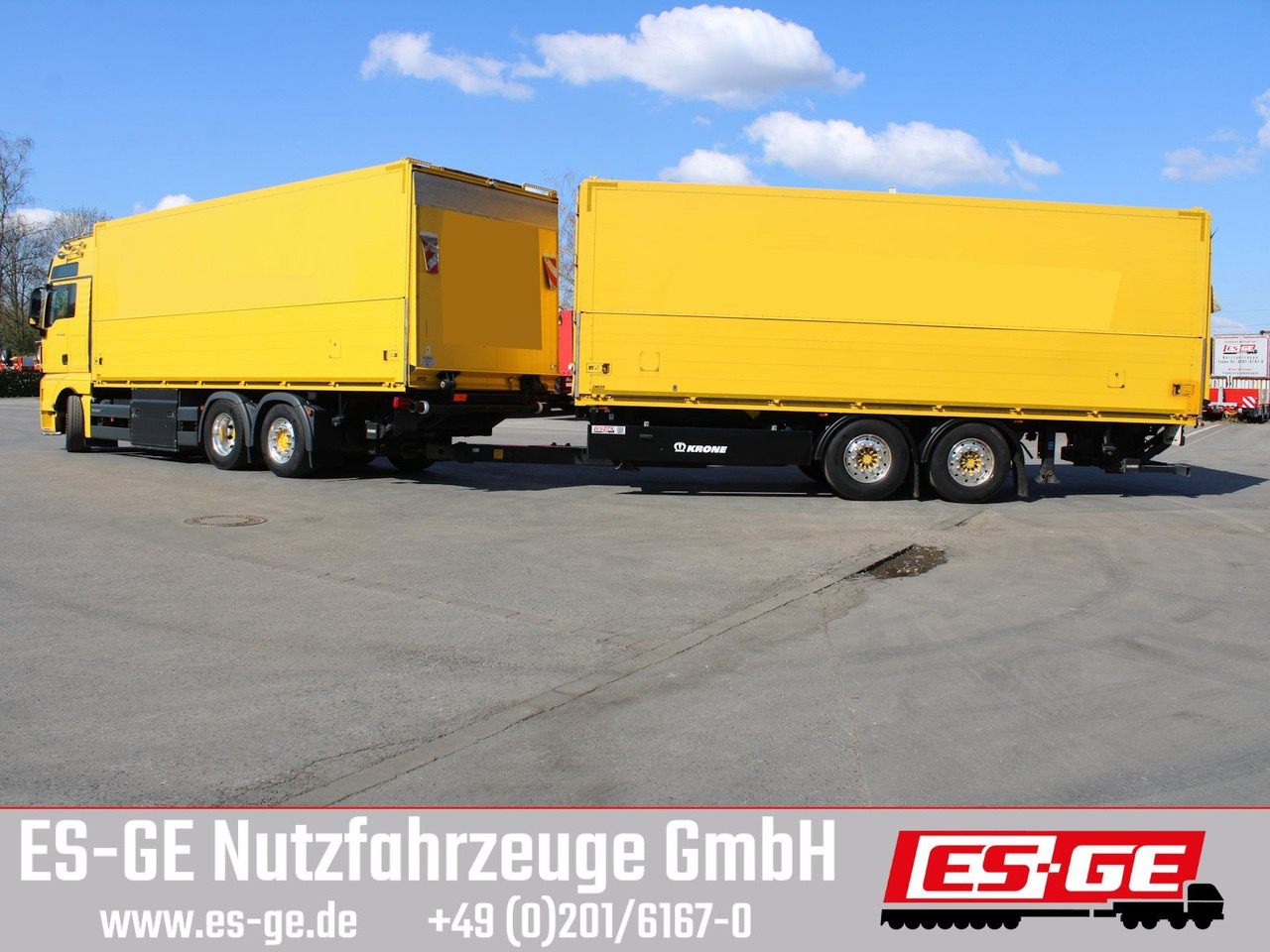 MAN 6x2 LKW mit Tandemanhänger - شاحنة المشروبات: صورة 3 MAN 6x2 LKW mit Tandemanhänger - شاحنة المشروبات: صورة 3