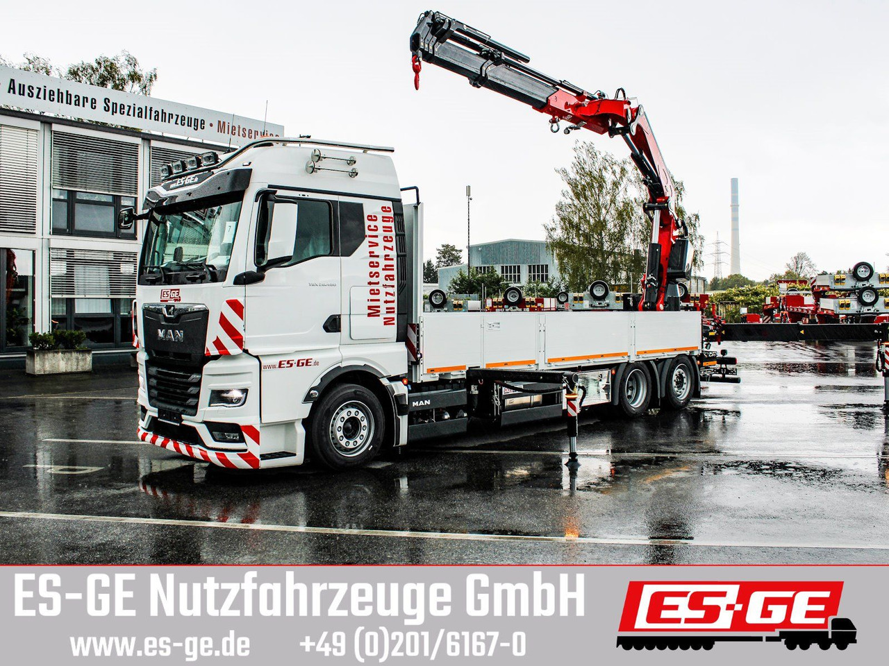 MAN TGX 26.480 6x2-4 LL CH mit Fassi F545RA.2.26 - شاحنات مسطحة, شاحنة كرين: صورة 1 MAN TGX 26.480 6x2-4 LL CH mit Fassi F545RA.2.26 - شاحنات مسطحة, شاحنة كرين: صورة 1