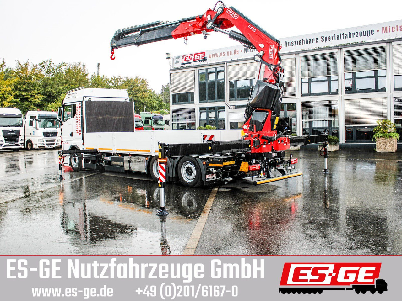 MAN TGX 26.480 6x2-4 LL CH mit Fassi F545RA.2.26 - شاحنات مسطحة, شاحنة كرين: صورة 2 MAN TGX 26.480 6x2-4 LL CH mit Fassi F545RA.2.26 - شاحنات مسطحة, شاحنة كرين: صورة 2