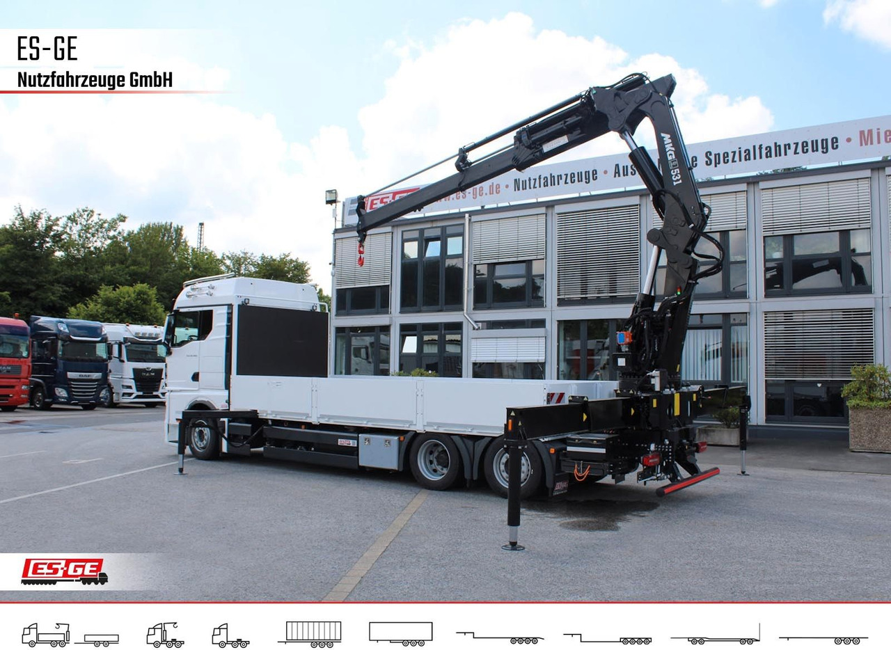 MAN TGX 26.480 6x2-4 LL CH mit MKG HLK531 a5 - شاحنات مسطحة, شاحنة كرين: صورة 2 MAN TGX 26.480 6x2-4 LL CH mit MKG HLK531 a5 - شاحنات مسطحة, شاحنة كرين: صورة 2