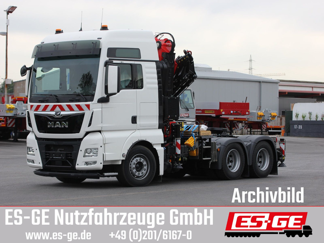 MAN TGX 33.540 6x4 BL SA mit Fassi F545RA.2.26 - وحدة جر: صورة 3 MAN TGX 33.540 6x4 BL SA mit Fassi F545RA.2.26 - وحدة جر: صورة 3