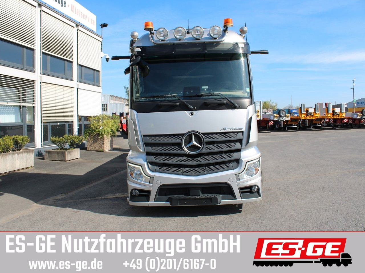 Mercedes-Benz 2546 L NR 6x2 Actros, Pritsche, MKG HLK 531 a5 - شاحنات مسطحة, شاحنة كرين: صورة 4 Mercedes-Benz 2546 L NR 6x2 Actros, Pritsche, MKG HLK 531 a5 - شاحنات مسطحة, شاحنة كرين: صورة 4