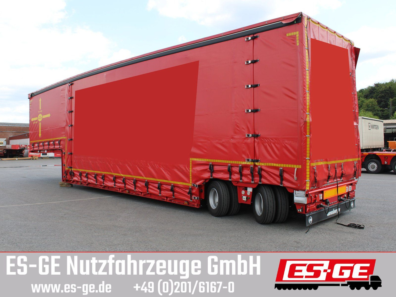 Meusburger 2-Achs-Jumbo-Tiefbett, verbreiterbar - عربة منخفضة مسطحة نصف مقطورة: صورة 1 Meusburger 2-Achs-Jumbo-Tiefbett, verbreiterbar - عربة منخفضة مسطحة نصف مقطورة: صورة 1