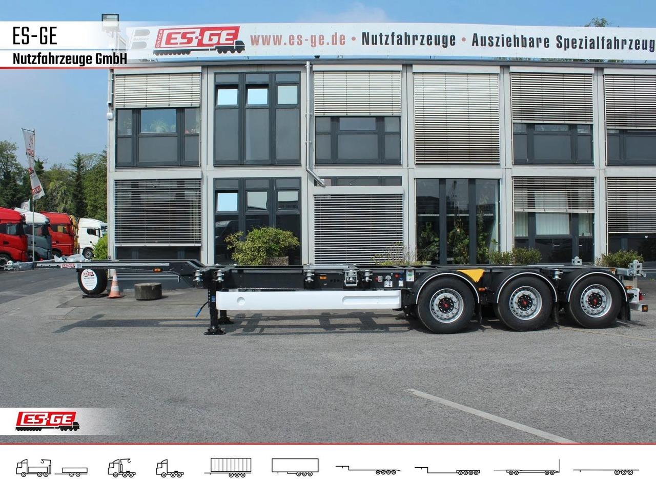 Wielton 3-Achs-Containerchassis - multifunktional - نصف مقطورة لنقل الحاويات: صورة 3 Wielton 3-Achs-Containerchassis - multifunktional - نصف مقطورة لنقل الحاويات: صورة 3