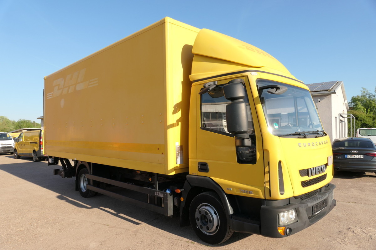IVECO EuroCargo ML 75 E 16 P LBW AHK LUFT AUTOMATIK Co - شاحنة مغلقة الصندوق: صورة 1 IVECO EuroCargo ML 75 E 16 P LBW AHK LUFT AUTOMATIK Co - شاحنة مغلقة الصندوق: صورة 1