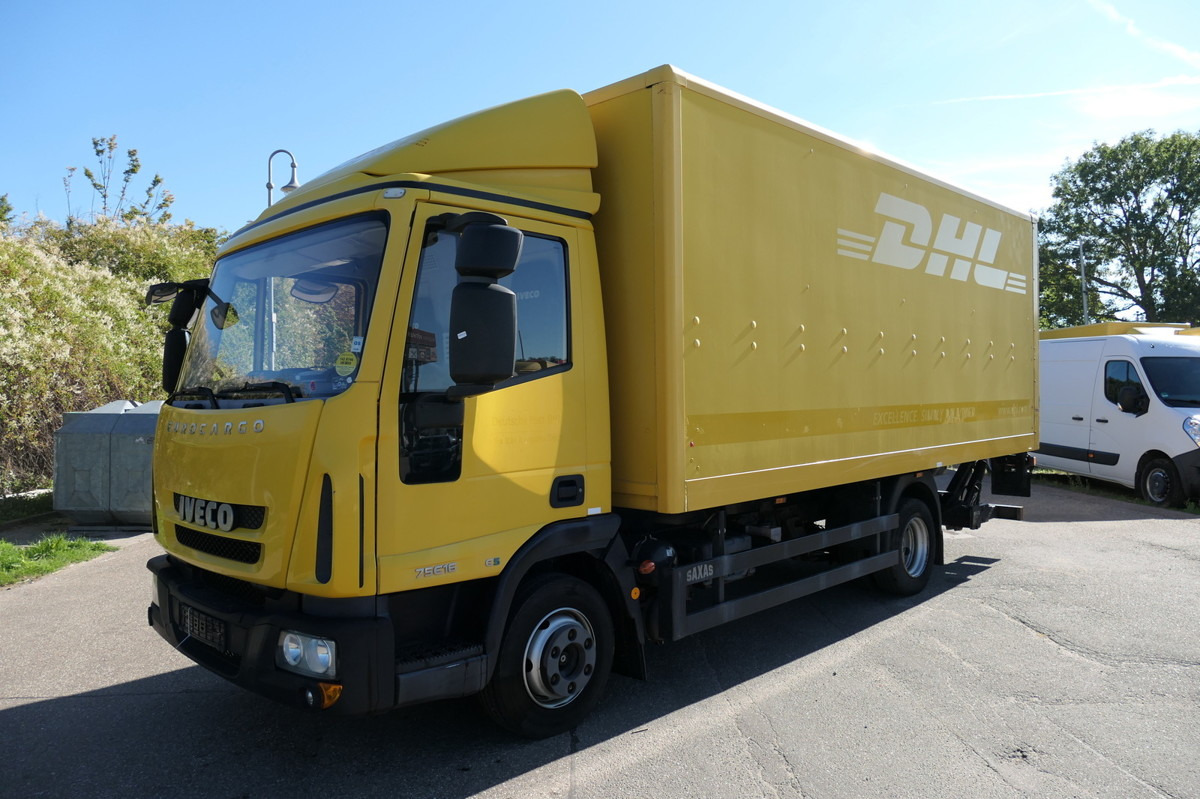 IVECO EuroCargo ML 75 E 16 P LBW LUFT AUTOMATIK COC EU - شاحنة مغلقة الصندوق: صورة 1 IVECO EuroCargo ML 75 E 16 P LBW LUFT AUTOMATIK COC EU - شاحنة مغلقة الصندوق: صورة 1