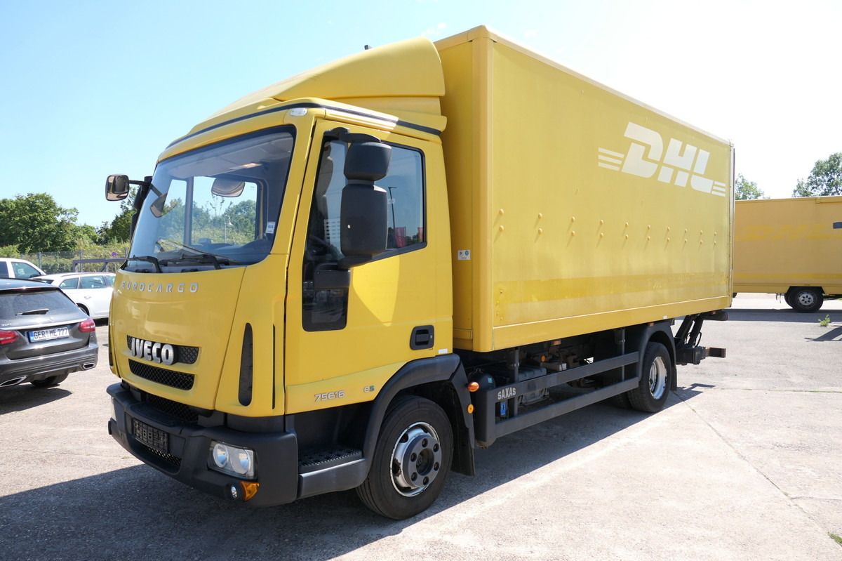 IVECO EuroCargo ML 75 E 16 P LBW LUFT AUTOMATIK COC EU - شاحنة مغلقة الصندوق: صورة 1 IVECO EuroCargo ML 75 E 16 P LBW LUFT AUTOMATIK COC EU - شاحنة مغلقة الصندوق: صورة 1