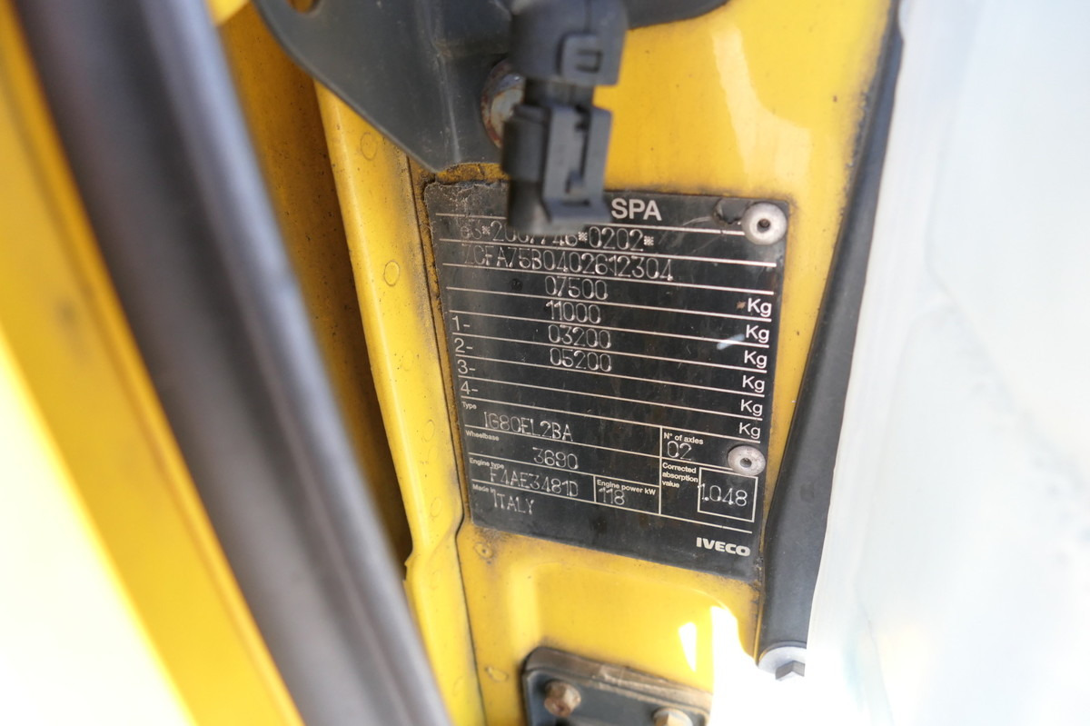 شاحنة مغلقة الصندوق IVECO EuroCargo ML 75 E 16 P LBW LUFT AUTOMATIK COC EU: صورة 12