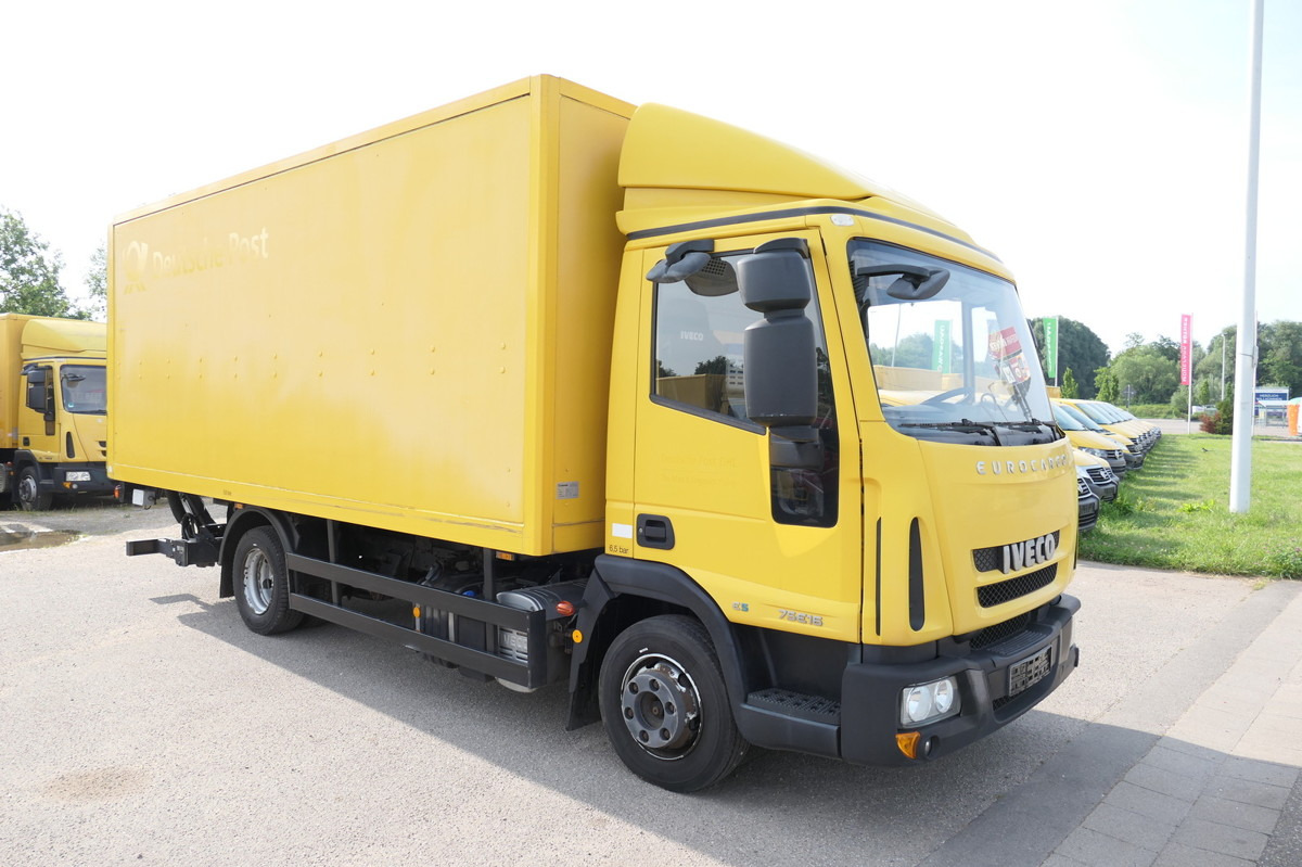 IVECO EuroCargo ML 75 E 16 P LBW LUFT AUTOMATIK COC EU - شاحنة مغلقة الصندوق: صورة 1 IVECO EuroCargo ML 75 E 16 P LBW LUFT AUTOMATIK COC EU - شاحنة مغلقة الصندوق: صورة 1