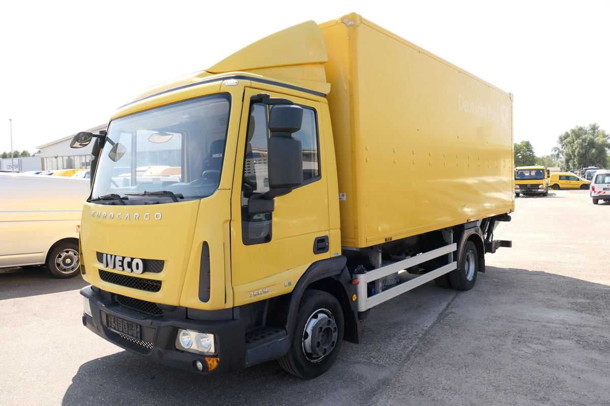 IVECO EuroCargo ML 75 E 16 P LBW LUFT AUTOMATIK EURO-5 - شاحنة مقفلة: صورة 1 IVECO EuroCargo ML 75 E 16 P LBW LUFT AUTOMATIK EURO-5 - شاحنة مقفلة: صورة 1