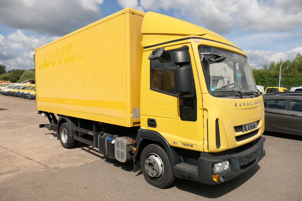 IVECO EuroCargo ML 75 E 16 P LBW LUFT AUTOMATIK EURO-5 - شاحنة مقفلة: صورة 1 IVECO EuroCargo ML 75 E 16 P LBW LUFT AUTOMATIK EURO-5 - شاحنة مقفلة: صورة 1