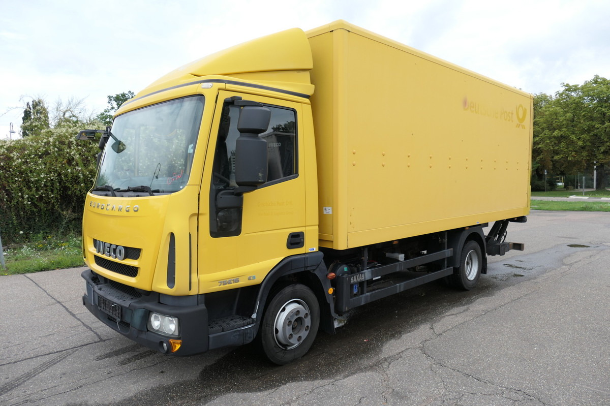 IVECO EuroCargo ML 75 E 16 P LBW LUFT AUTOMATIK - شاحنة مغلقة الصندوق: صورة 1 IVECO EuroCargo ML 75 E 16 P LBW LUFT AUTOMATIK - شاحنة مغلقة الصندوق: صورة 1