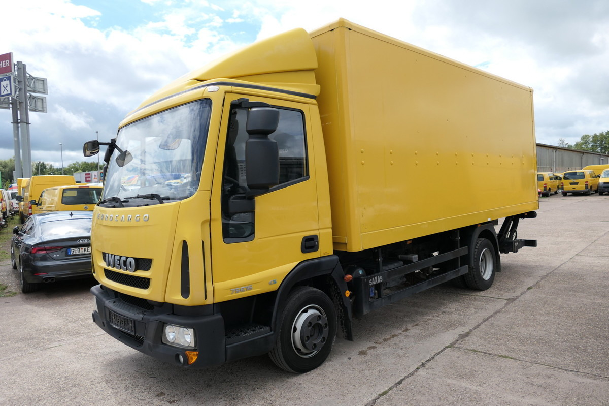 IVECO EuroCargo ML 75 E 16 P LBW LUFT EURO-5 Koffer-In - شاحنة مغلقة الصندوق: صورة 1 IVECO EuroCargo ML 75 E 16 P LBW LUFT EURO-5 Koffer-In - شاحنة مغلقة الصندوق: صورة 1