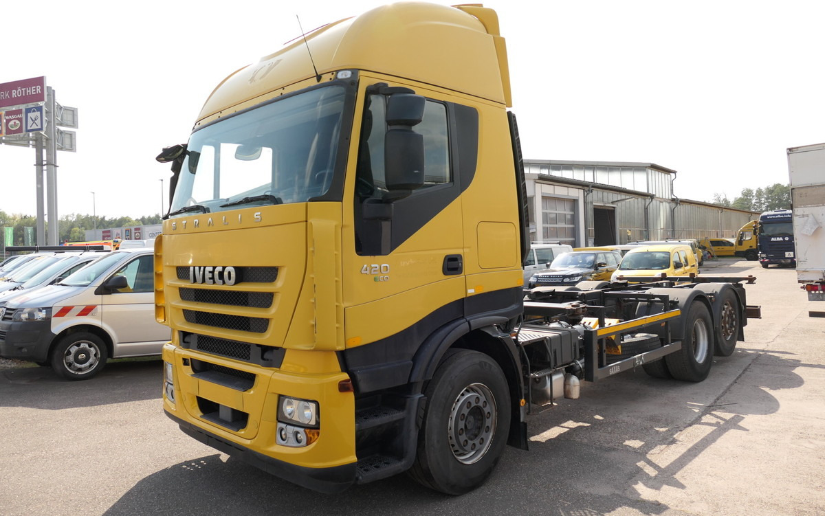 IVECO STRALIS AS 260 S42 Y/FS-CM ECO AHK Lenkachse Lif - شاحنات الحاويات / جسم علوي قابل للتغيير شاحنة: صورة 2 IVECO STRALIS AS 260 S42 Y/FS-CM ECO AHK Lenkachse Lif - شاحنات الحاويات / جسم علوي قابل للتغيير شاحنة: صورة 2